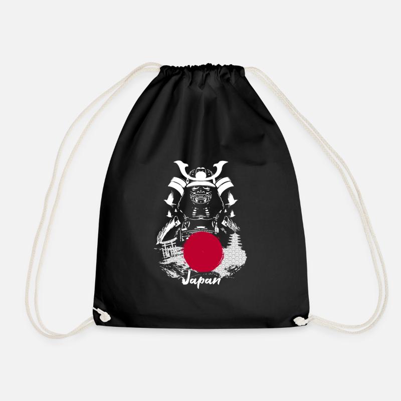 Samouraï du Japon - Sac de sport léger - noir