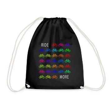 Drôle de vélo de vitesse VTT Vélo cadeau pour le - Sac de sport léger - noir - Devant