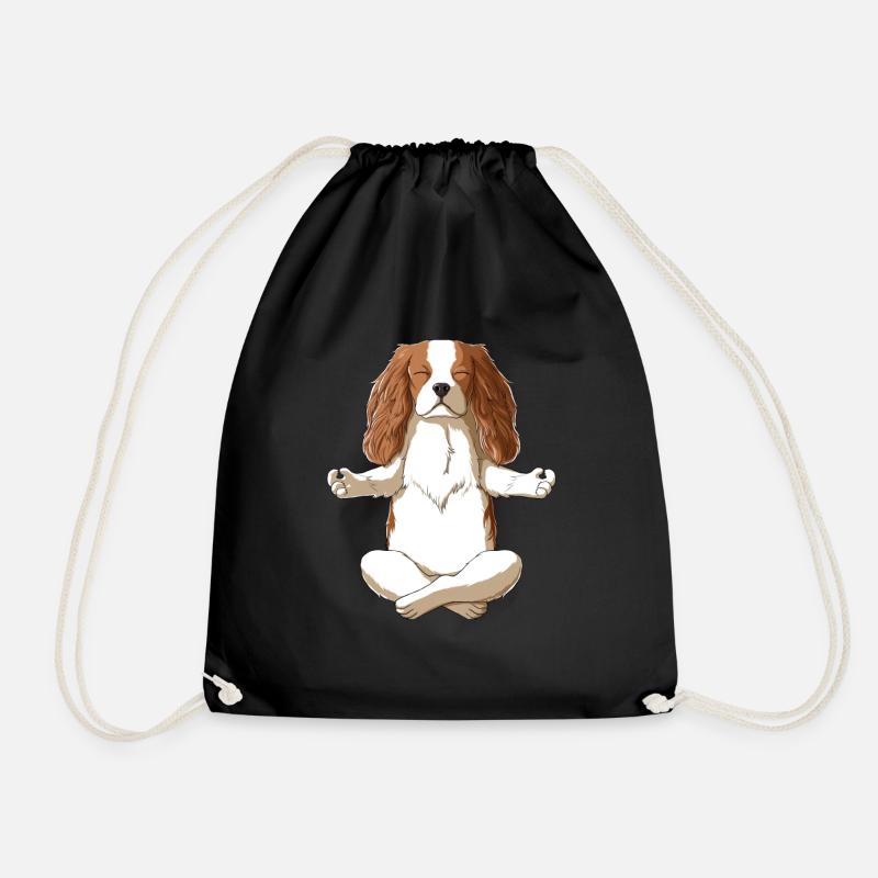 Cavalier King Charles Spaniel - Turnbeutel - Schwarz