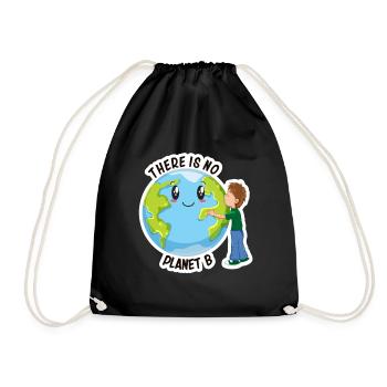 Climate change - Drawstring Bag - black - Front