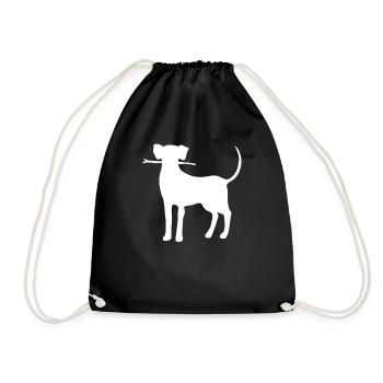Cadeau de race chien amoureux de chien propriétaire de chien - Sac de sport léger - noir - Devant