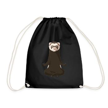 Furets - Sac de sport léger - noir - Devant