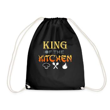 Chef Chef Chef Cuisine cadeau de cuisine - Sac de sport léger - noir - Devant