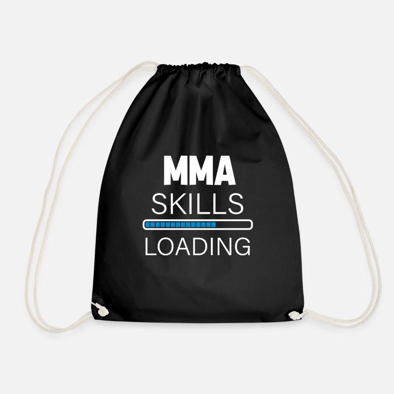 MMA Mixed Martial Arts Kampfsport UFC Geschenk - Turnbeutel - Schwarz