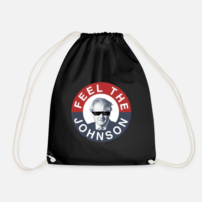 Feel the Boris Johnson Conservative Party - Drawstring Bag - black