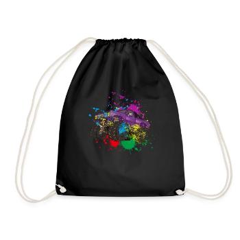 Splash Monster Truck - Sac de sport léger - noir - Devant