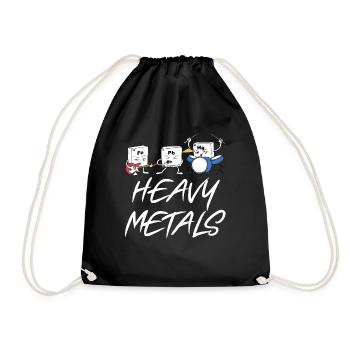 Métaux lourds - Sac de sport léger - noir - Devant