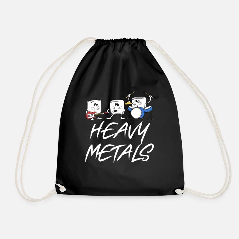 Heavy Metals - Turnbeutel - Schwarz