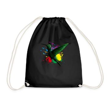 Oiseau - Sac de sport léger - noir - Devant