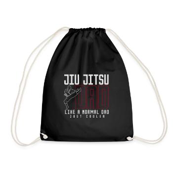 Arts martiaux Jiu Jitsu - Sac de sport léger - noir - Devant