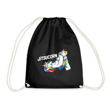 Arts martiaux judo jiu jitsu karaté - Sac de sport léger - noir - Devant