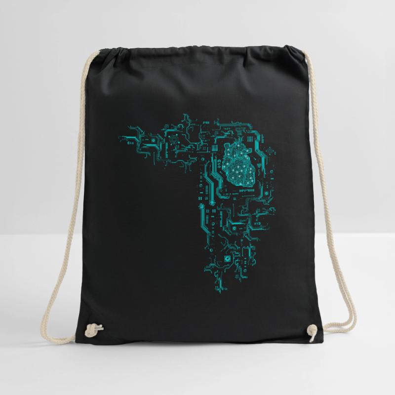 Computer scientist computer science programmer nerd geek Drawstring Bag