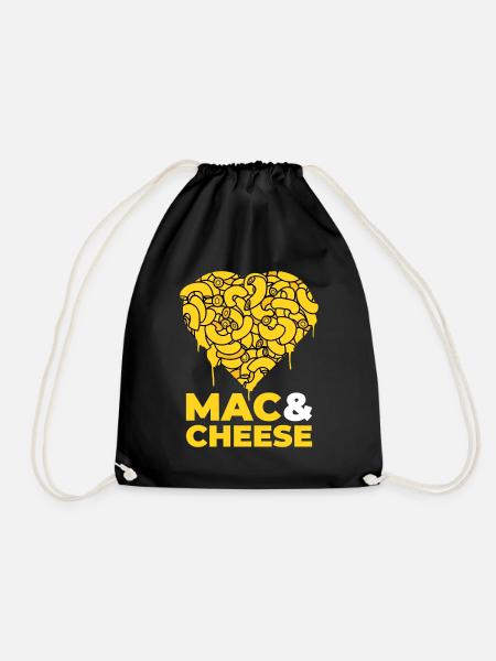 Mac And Cheese - Turnbeutel - Schwarz