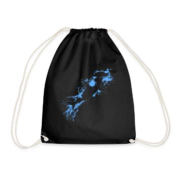 Hammerhead Fish - Drawstring Bag - black - Front