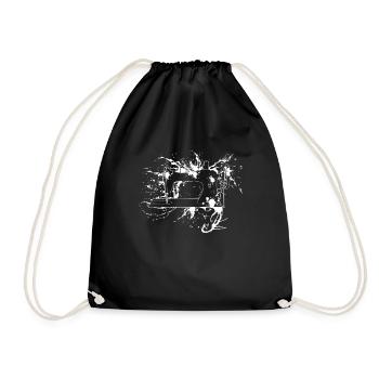 Machine à coudre - Sac de sport léger - noir - Devant