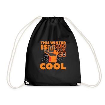 Hiver - Sac de sport léger - noir - Devant