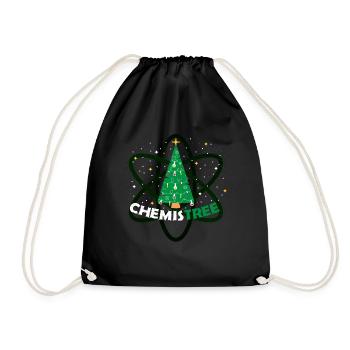 Sapin de Noël chimie Chemistree - Sac de sport léger - noir - Devant
