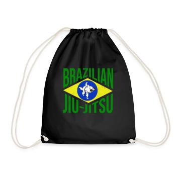 Jiu-Jitsu brésilien BJJ - Sac de sport léger - noir - Devant