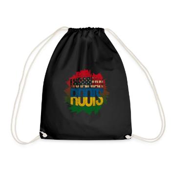 Ukraine Kiev drapeau armoiries patrie est cadeau - Sac de sport léger - noir - Devant