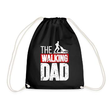 The Walking Dad Father-to-Be Papa Fête des pères Gesc - Sac de sport léger - noir - Devant