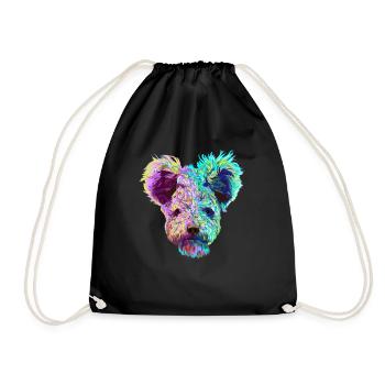 Splash Pumi chien - Sac de sport léger - noir - Devant