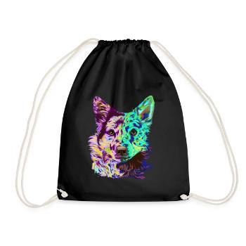 Splash Mudi chien - Sac de sport léger - noir - Devant