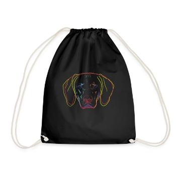 Strokes Ungarischen Vorstehhund Hund - Turnbeutel - Schwarz - Vorne