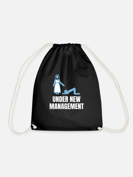 Junggesellenabschied Junggeselle Geschenk - Turnbeutel - Schwarz