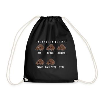 Tarantula Tricks Cadeau araignée - Sac de sport léger - noir - Devant