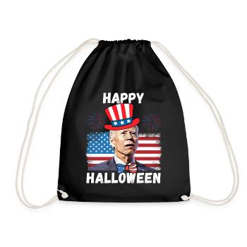 Biden étourdi, joyeux 4ème d’entre vous sait - Sac de sport léger - noir - Devant