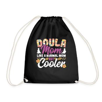 Obstétricien Sage-femme Doula Mère Bébé Emploi Malade - Sac de sport léger - noir - Devant
