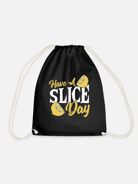Have A Slice Day Lemonde Stand Lemonade Boss - Turnbeutel - Schwarz