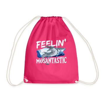 Feelin' Mosantastic Mosasaurus Préhistorique - Sac de sport léger - fuchsia - Devant