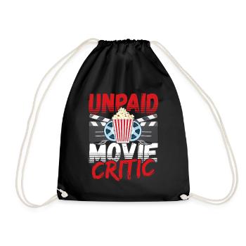 Critique de cinéma non rémunéré Réalisateur - Sac de sport léger - noir - Devant