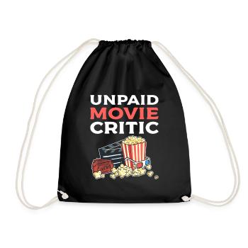 Critique de cinéma non rémunéré Réalisateur - Sac de sport léger - noir - Devant