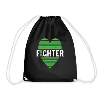 Some Wounds Are Invisibel Mental Health Awareness - Drawstring Bag - black - Front