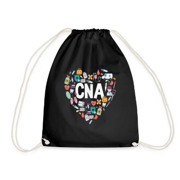 C N A Citations médicales - Sac de sport léger - noir - Devant