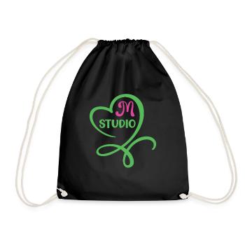 Mstudio - Drawstring Bag - black - Front