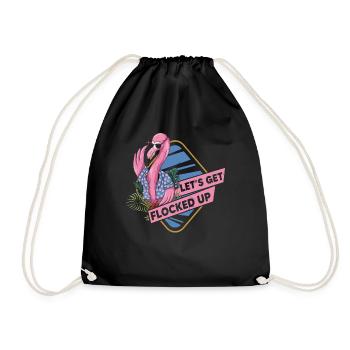 Rassemblons-nous - Sac de sport léger - noir - Devant