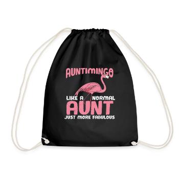 Tante comme une tante nomale seulement plus fabuleuse - Sac de sport léger - noir - Devant