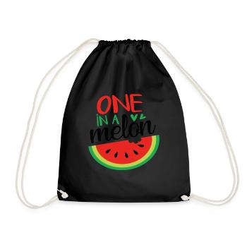 One In A Melon Summer Citations - Sac de sport léger - noir - Devant