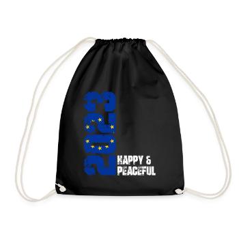 Freedom for All Humanity - Drawstring Bag - black - Front
