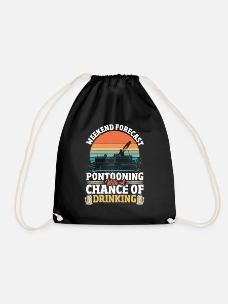 Pontoniere Ponton Pontoniere Nautisch Kapitän Kreu - Turnbeutel - Schwarz