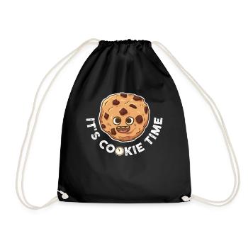 Son cadeau Cookie Time Cookie - Sac de sport léger - noir - Devant