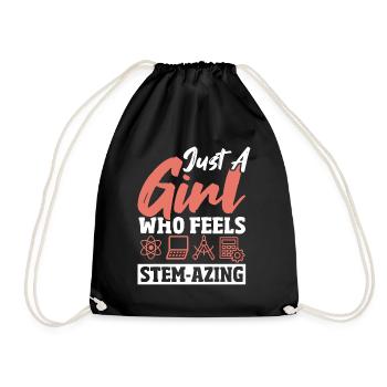 Steminist Science Technologie Droits des femmes - Sac de sport léger - noir - Devant