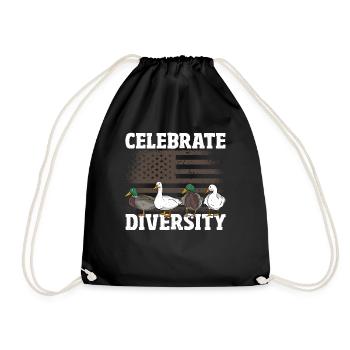 Canards Diversité Sauvagine - Sac de sport léger - noir - Devant