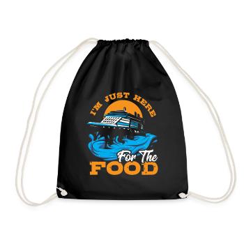 Bateau de croisière Vacances Famille - Sac de sport léger - noir - Devant