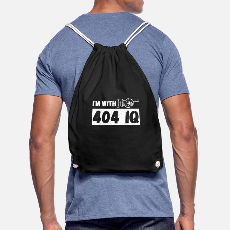 I'm with Stupid 404 Error Programmer Coding Turnbeutel