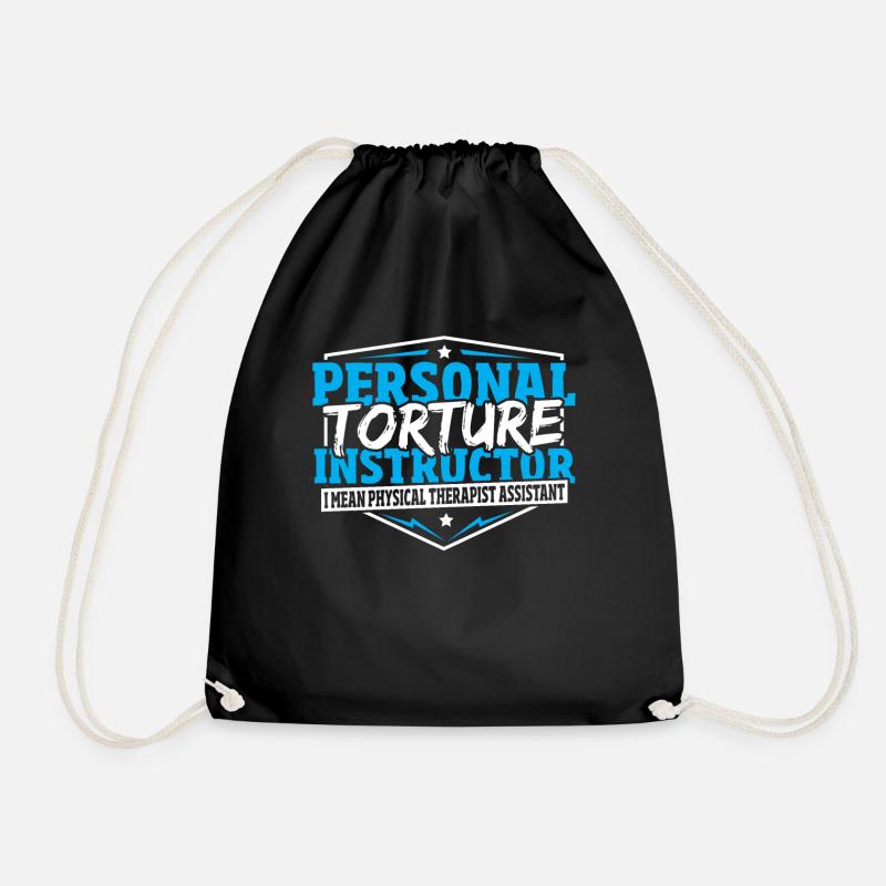 Personal Torture Instructor Physical Therapist - Turnbeutel - Schwarz