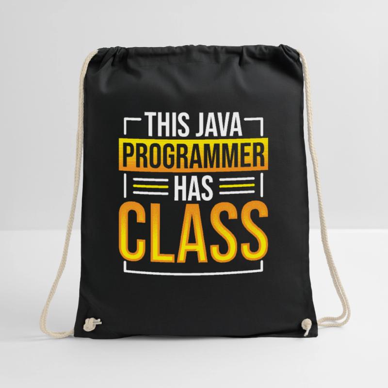 This Java Programmer has Class Programming Coding Turnbeutel
